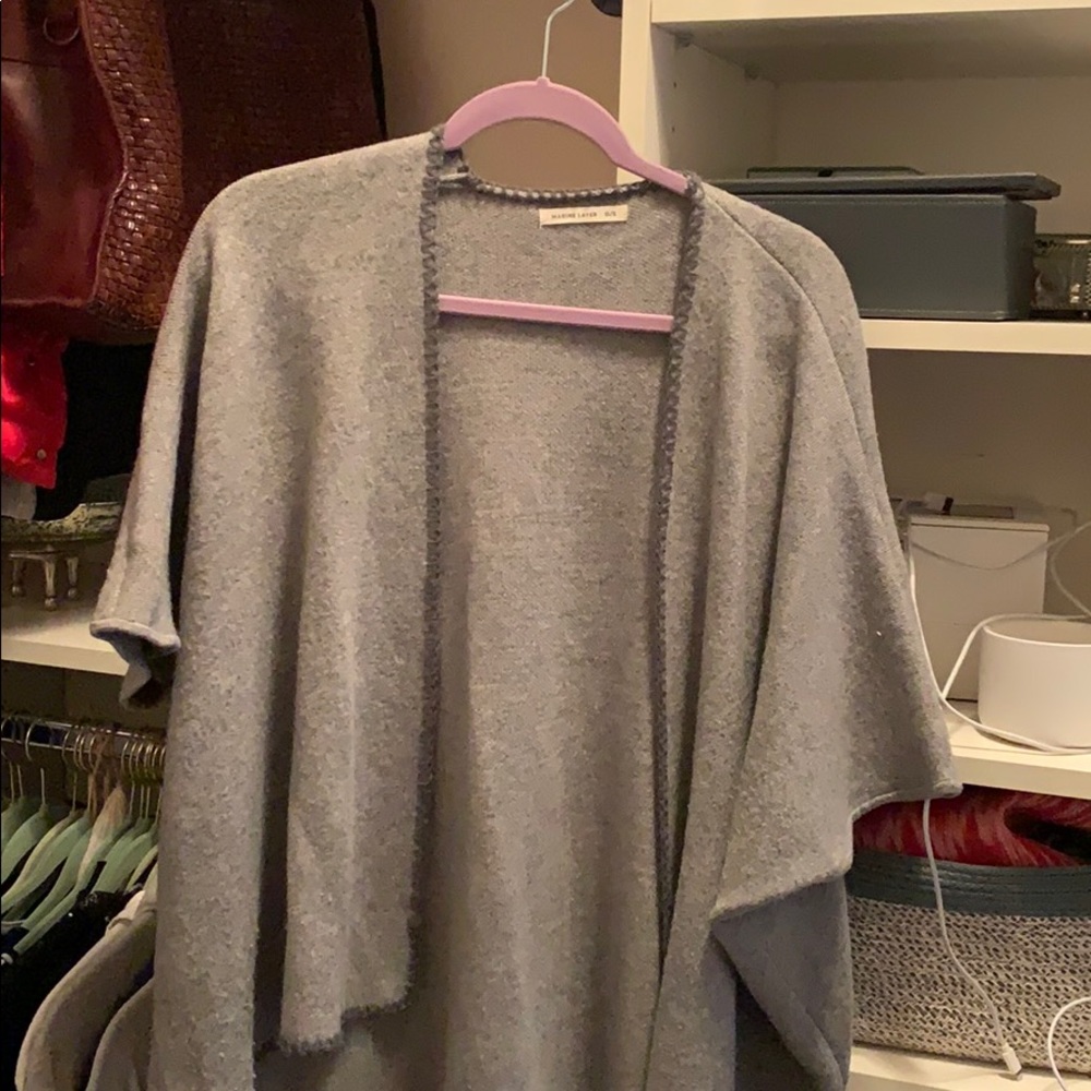 Gray sweater